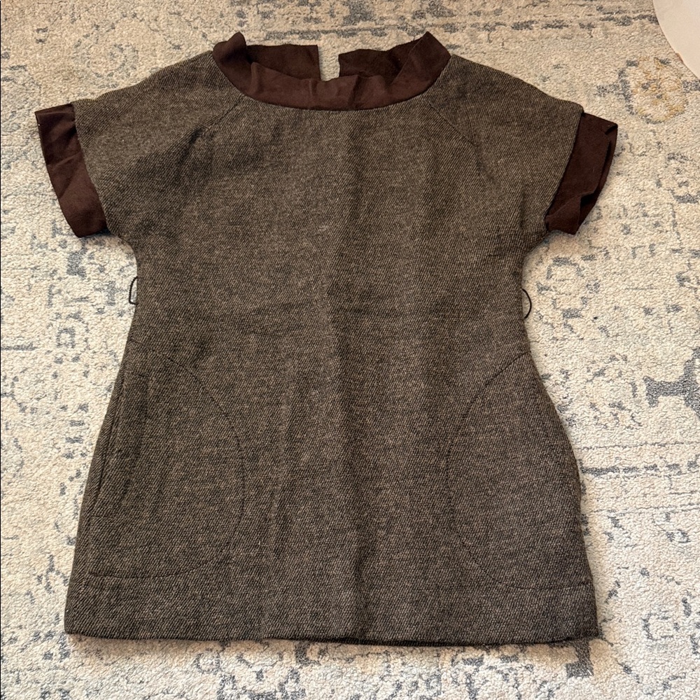 Zara Chocolate Brown Dress